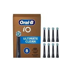 Braun Oral-B iO Ultimative Reinigung Aufsteckb�rsten schwarz (8 Stk.)