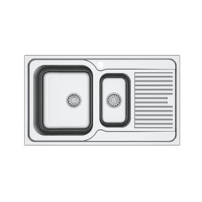 STAINLESS STEEL SINK SATIN AS 192/SIPHON