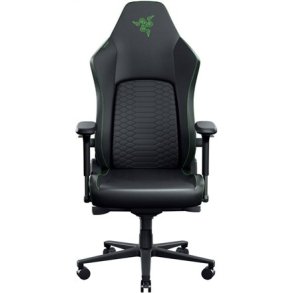 Razer Iskur V2 NewGen Gaming-Stuhl, ergonomisches Design, HyperFlex-Lordosenst�tze, 4D-Armlehnen - schwarz/gr�n