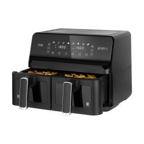 Frytkownica beztuszczowa TEESA AIR FRYER DUAL POT XXL 8L 2700W