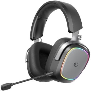 Suchawki Rampage RETSU Suchawki bezprzewodowe nauszne BT 2.4G RGB czarne