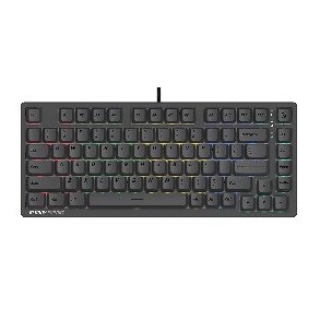 Klawiatura przewodowa A4Tech Bloody MS76 USB Magnetic Iron Grey