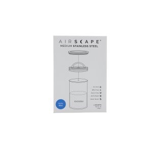 Airscape? Edelstahl-Aromabeh?lter mittel, blau matt