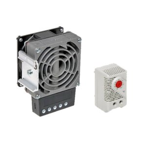 Dmuchawa grzewcza 100W z termostatem do szaf zewntrznych ALANTEC