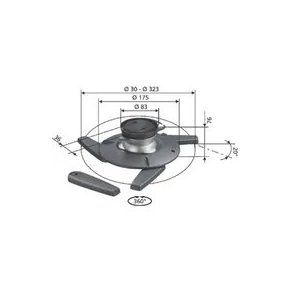 Ceiling Mount Vogels EPC6545 for Projector 22LB