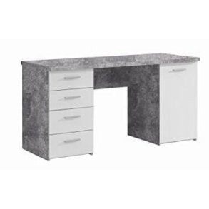 DESK CONCRETE LIGHT / WHITE MT926-C264
