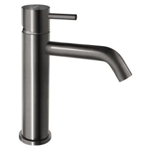 WASHBASIN MIXER LOW GUN METAL
