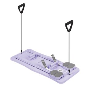 Domowy zestaw do pilates, wielofunkcyjny przyrząd do ćwiczeń fitness 9 w 1, kolor fioletowy