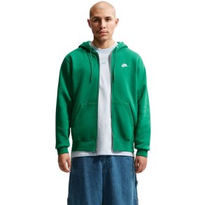 Bluza męska Nike Club BB FZ Hoodie zielona FN3861 365 L