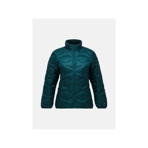 Kurtka damska puchowa PEAK PERFORMANCE W Helium Down Jacket kolor zielony - L
