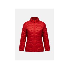 Kurtka damska puchowa PEAK PERFORMANCE W Helium Down Jacket kolor czerwony - XS