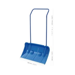 PP. DOUBLE SHOVEL ARCTIC BLUE 80cm