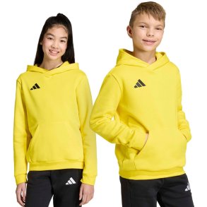 Bluza dla dzieci adidas Entrada 26 Hoody ż�łta JZ6564 140cm