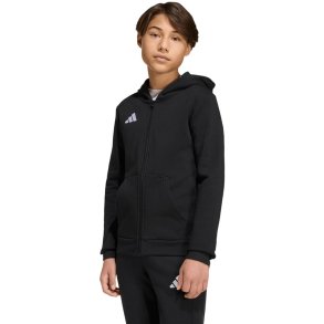Bluza dla dzieci adidas Entrada 26 Full Zip Hoodie czarna KH1782 128cm