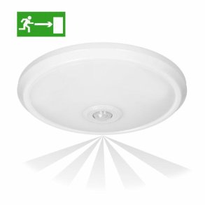 ORNO PLAFON ZONDA LED EMERGE12W, BIAŁY,CZUJNIK RUCHU 800lm