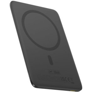 Powerbank Baseus PicoGo AM41 Ultra-Slim 5000 mAh 20 W PD 3.0 QC 3.0 czarny MagSafe + kabel USB-C