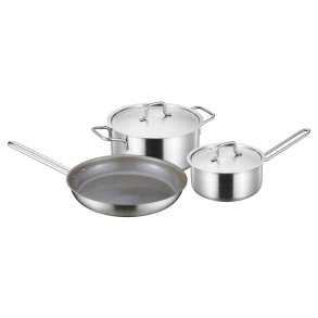 SET OF POTS 1.5/3L AND FRYING PAN 28CM