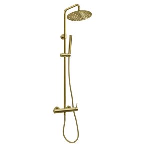 CIRICULUS SHOWER SET BRUSHED GOLD
