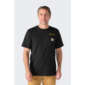 Koszulka Carhartt Irvine Hard Work BLACK