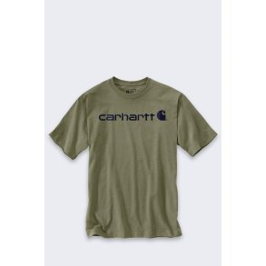 Koszulka Carhartt Dearborn Relaxed Logo DUSTY OLIV