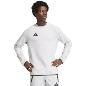Bluza męska adidas Tiro 26 Travel Crew jasnoszara KD3323 S