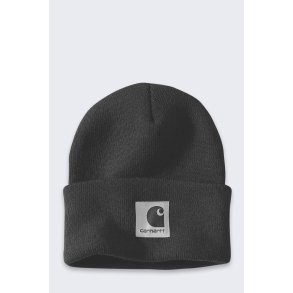 Czapka zimowa damska Carhartt Satin Lined Cuffed Beanie - black