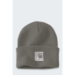 Czapka zimowa damska Carhartt Satin Lined Cuffed Beanie - dusty olive
