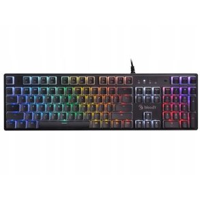 Klawiatura przewodowa A4tech Bloody S520N Pudding Black (BLMS Blue Switch) mechaniczna