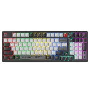 Klawiatura bezprzewodowa A4tech Bloody WS98 Grey WRLS