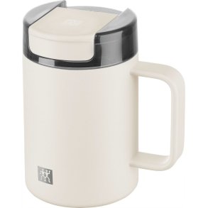 ZWILLING THERMO PLUS Kubek termiczny z uchwytem - 380 ml, kremowy