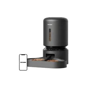 PETLIBRO Dozownik karmy Granary czarny / Podw�jna miska / WiFi / 5 l