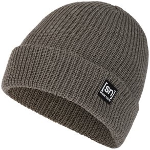 Czapka SUPER.NATURAL MERINO BASIC BEANIE zielona   one size