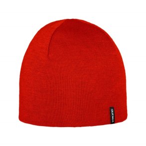 Czapka dla dorosłych VIKING Noma 2.0 z Windstopper by GORE-TEX labs Pro Style czerwona   one size