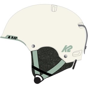 Kask damski K2 MERIDIAN white pearl   51-55
