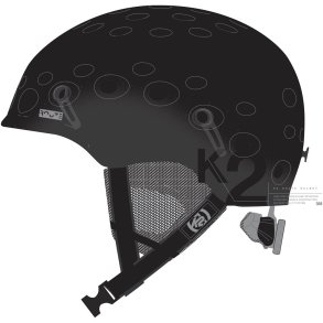 Kask męski K2 ROUTE black   51-55