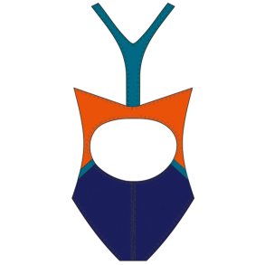 Str�j kąpielowy dla dziewczynki Aquafeel Racer Back   128