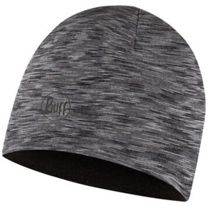 Czapka dziecięca BUFF MERINO LIGHTWEIGHT BEANIE BLACK-GRAPHITE   one size