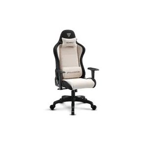 Fotel SENSE7 Spellcaster FUKU materiałowy czarno-beżowy