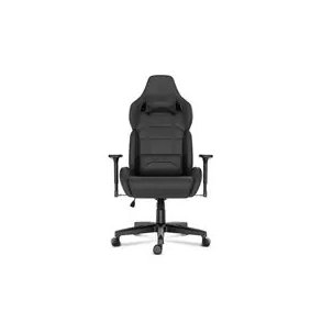 Fotel SENSE7 Sentinel - sk�rzany, czarny