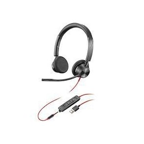 Słuchawki Poly Blackwire 3315 USB-A Czarny