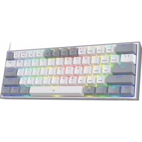 Klawiatura Redragon K617 Fizz Red switch (K617WG-RGB)