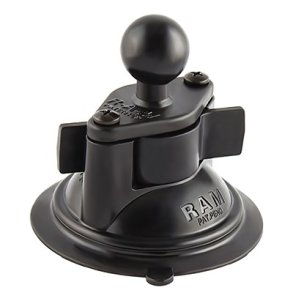 RAM Mounts RAM-B-224-1U Sugekop til rude/instrumentbr�t Sort
