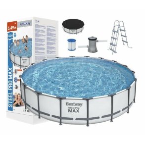 Bestway 9361 swimmingpool til over jorden Indrammet pool