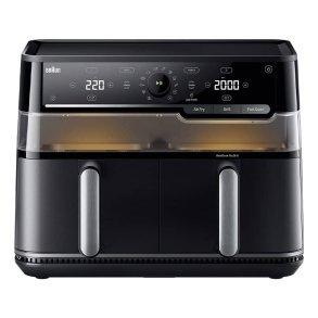 Braun TwinCook 5 Dobbelt 10 L Enkeltst�ende 2800 W Varmluftsteger Sort
