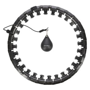 Hula hop plus size med faner og vgte HMS HHW12 sort