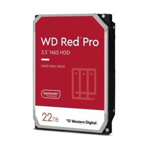 Western Digital Red Pro harddisk 22 TB 7200 rpm 512 MB 3.5