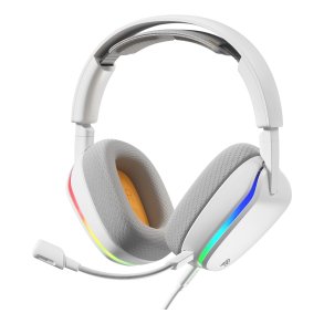 Glorious Gaming GHS Eternal RGB Headset Ledningsf�rt Spil USB Type-C Hvid