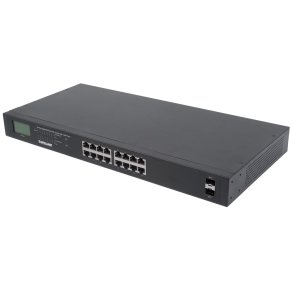 Intellinet 561259 netvrksswitch Ikke administreret Gigabit Ethernet (10/100/1000) Strm over Ethernet (PoE) Sort
