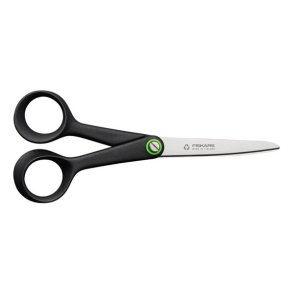 Fiskars 1074543 saks til kontorartikel Universel Lige snit Sort, Rustfrit st�l