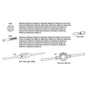 NEO tools 11-915 gevindv�rkt�j